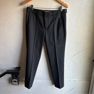 Vince Black Wool Slim Tailored Trousers Minimalist Workwear Sz 4